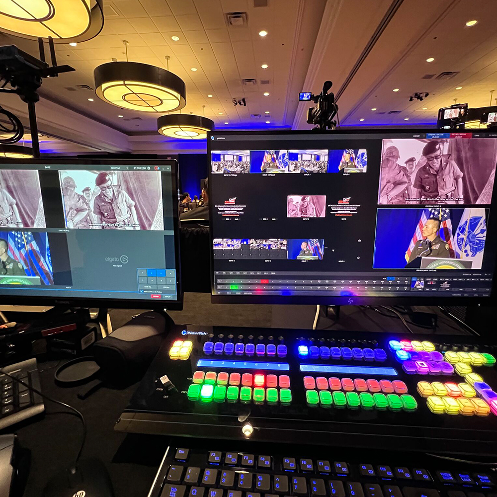 Tricaster Elite 2 & LED Wall Playout